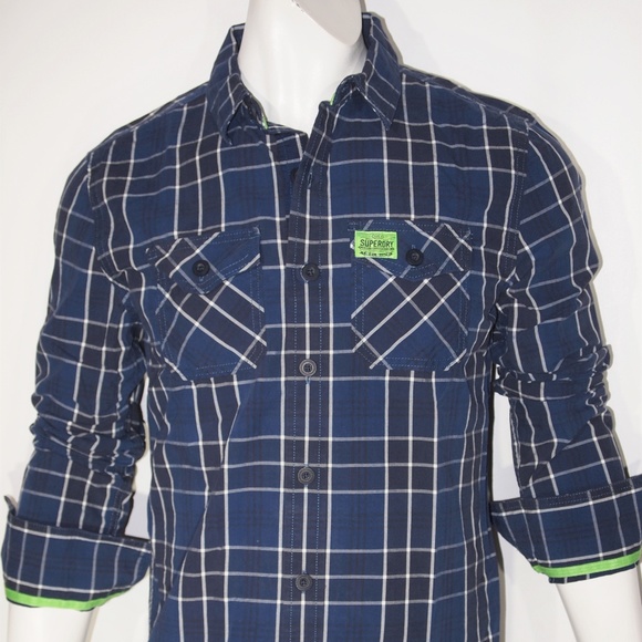 Superdry Other - Superdry men's plaid long sleeve